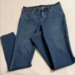 Prana Women’s Skinny Jeans in Medium Blue Wash